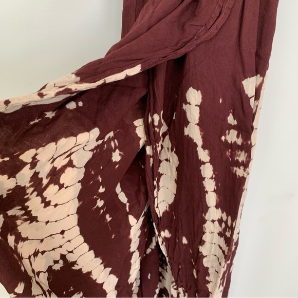 Young Fabulous & Broke Tie Dyed Faux Wrap Dress Size M - Picture 5 of 9